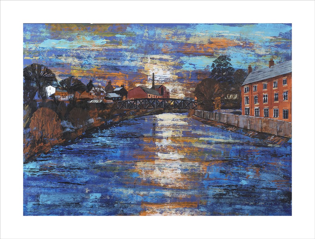 Greyfriars Bridge - Shrewsbury (64x40 cm)